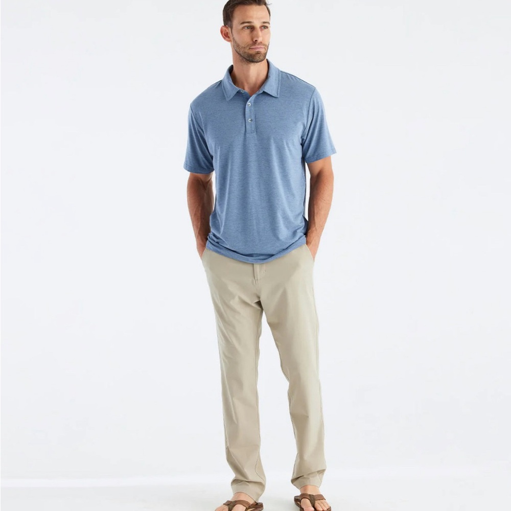 Freefly Men's Bamboo Flex Polo